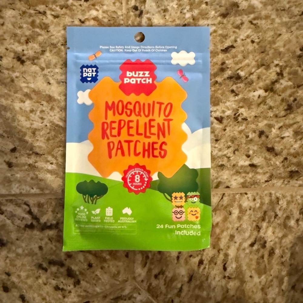 NatPat Buzz Patch Mosquito Repellent Patches